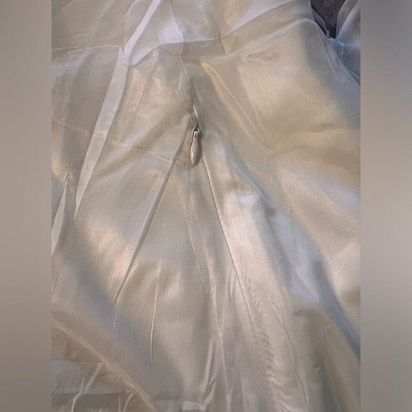 Dance & Marvel Sheer White Hooded Zip-Up Jacket - Size M - Picture 8 of 8